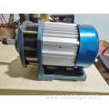 Permanent magnet brushless DC mid mounted motor
